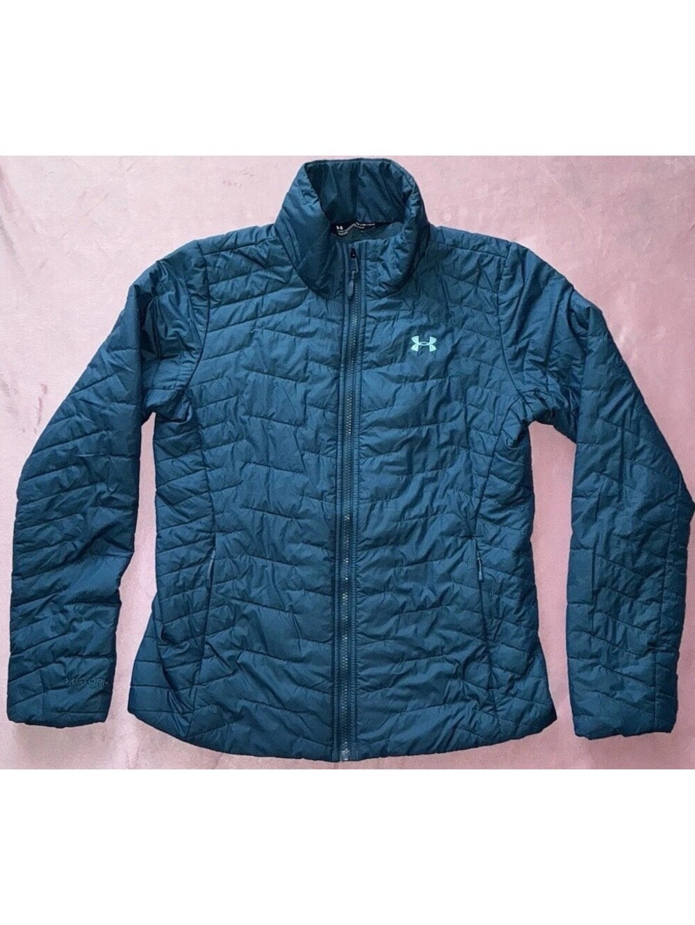 Under Armour Jacket Women XS Storm Puffer UA Blue